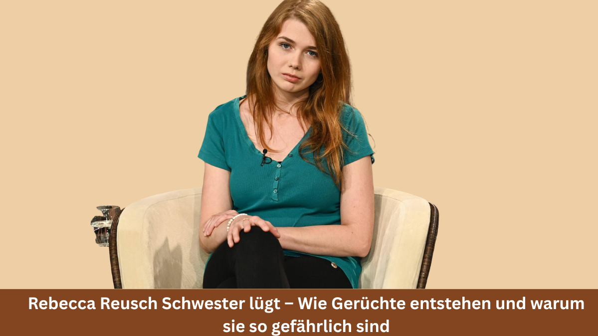 Rebecca Reusch Schwester lügt
