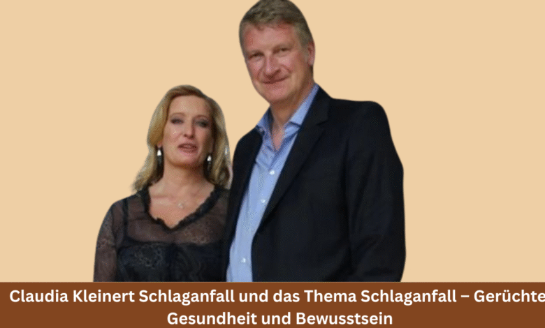 Claudia Kleinert Schlaganfall