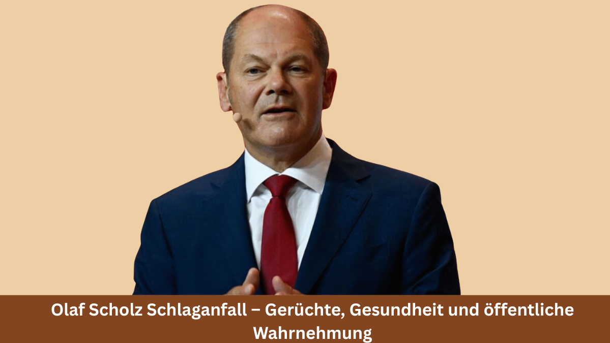Olaf Scholz Schlaganfall