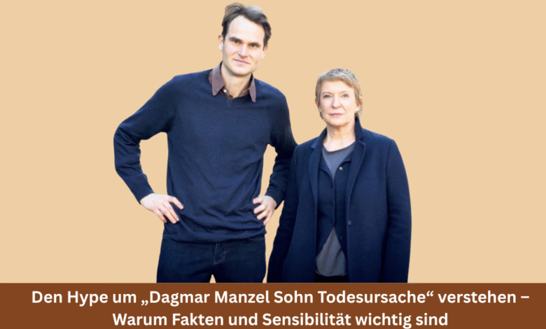 Dagmar Manzel Sohn Todesursache