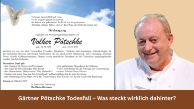 Gärtner Pötschke Todesfall