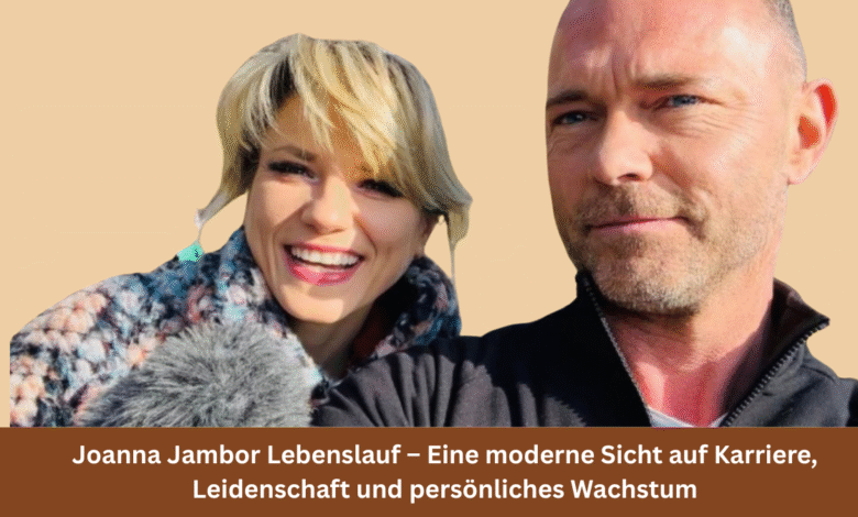 Joanna Jambor Lebenslauf